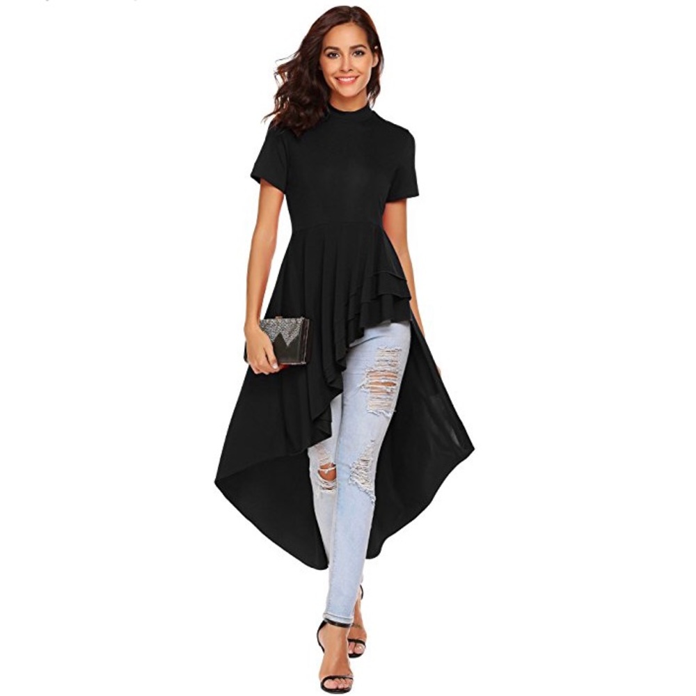 🖤Womens High Low Maxi Blouse🖤